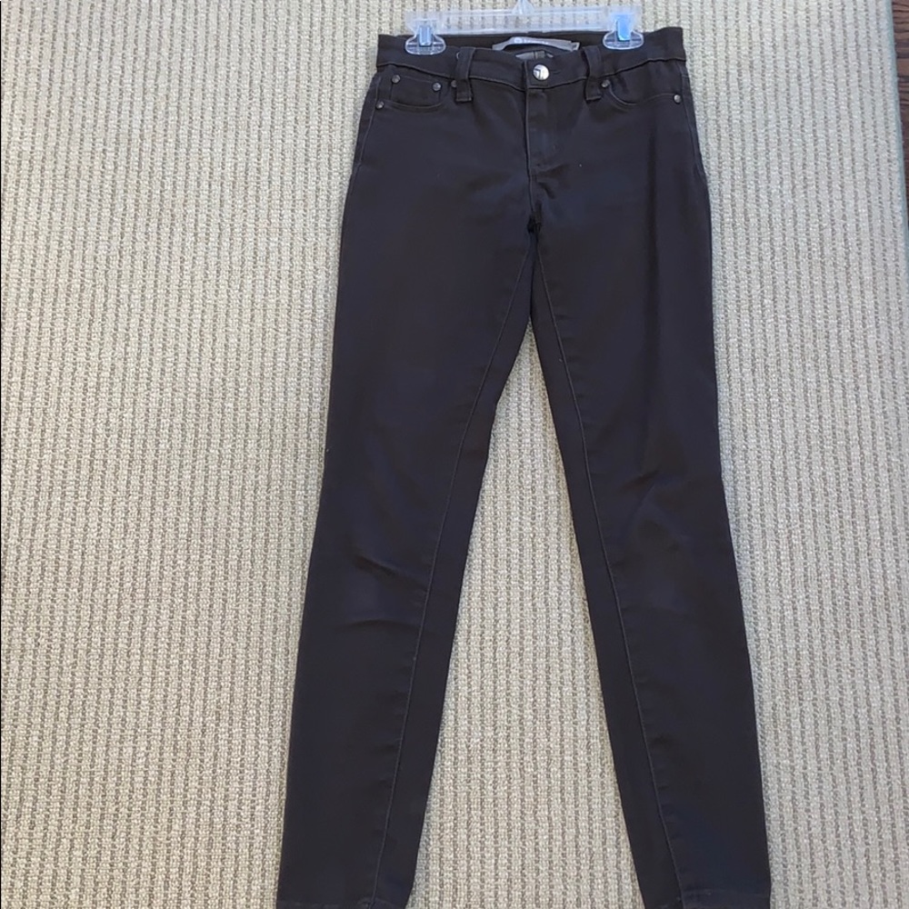 dark brown tractor jeans
